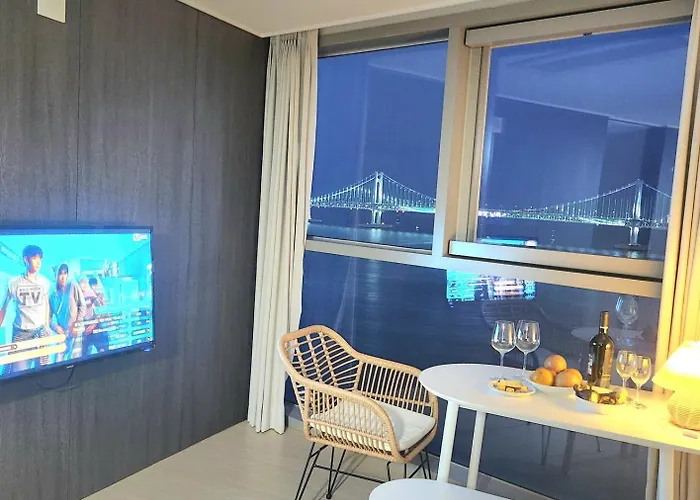 Apartamento #busan #gwangalli #friendstrip #highfloorview #gwanganbridge *